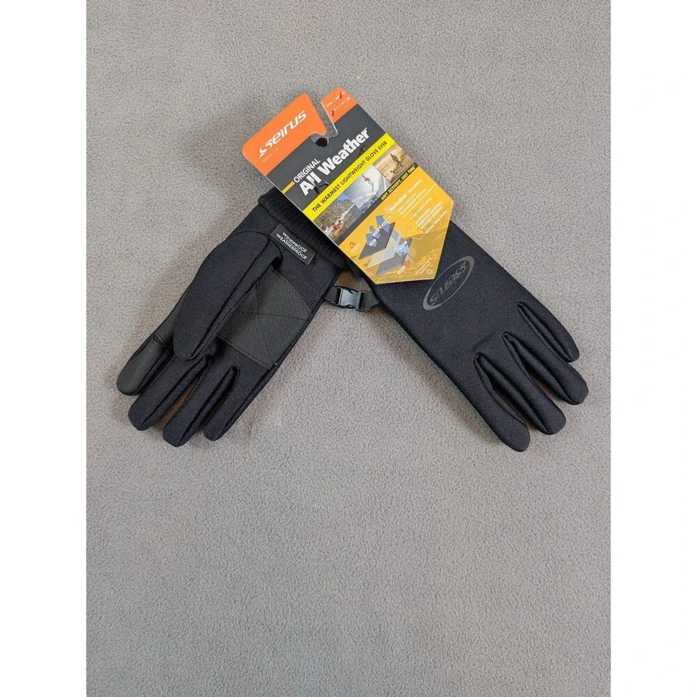 Seirus Original All Weather Gloves Womens Polartec Wicking Lightweight Small
